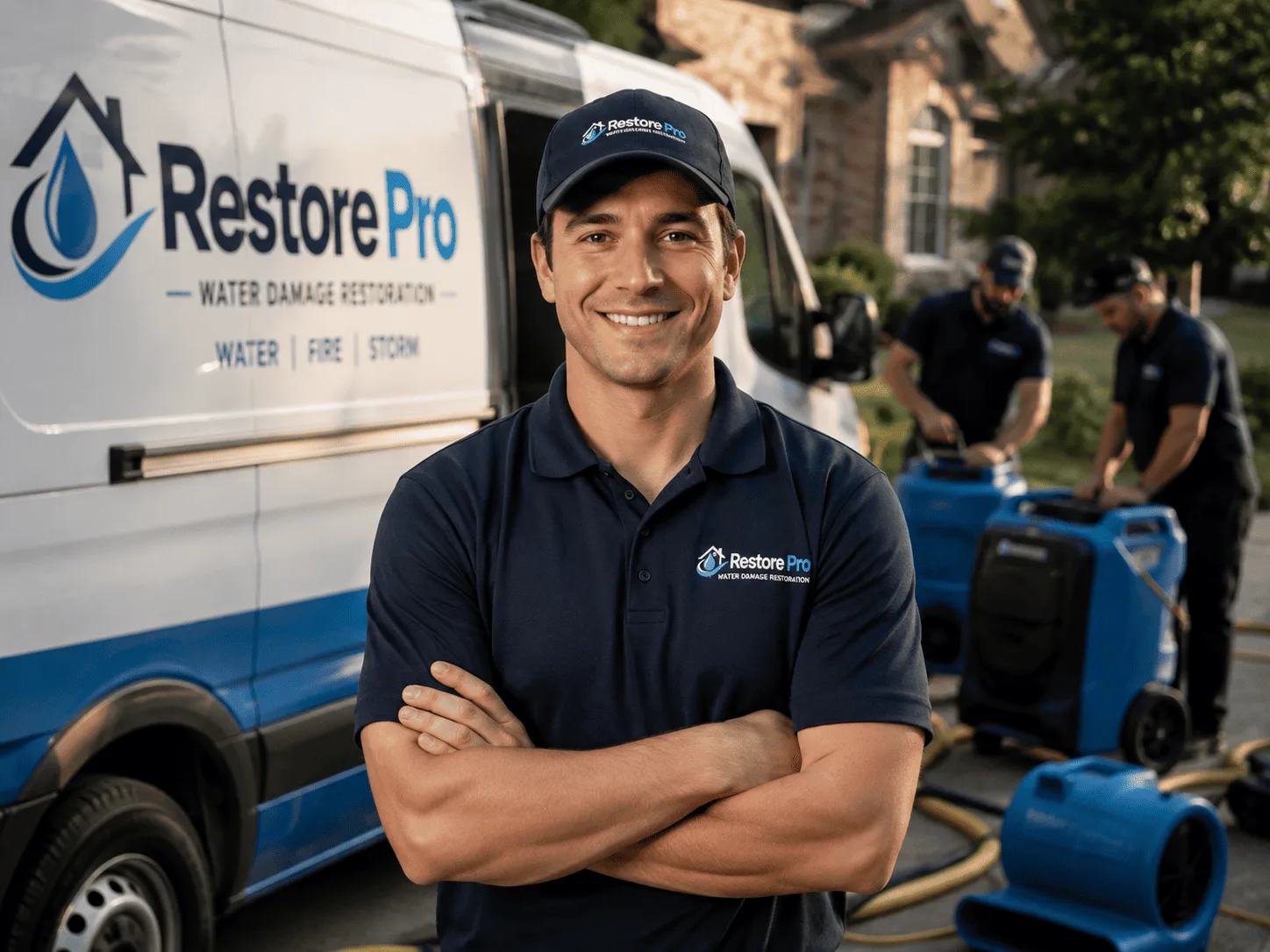 Water Damage Restoration company in Fullerton, ND